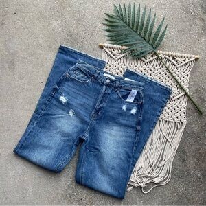New PacSun Distressed High Rise Bootcut Jeans Size 27